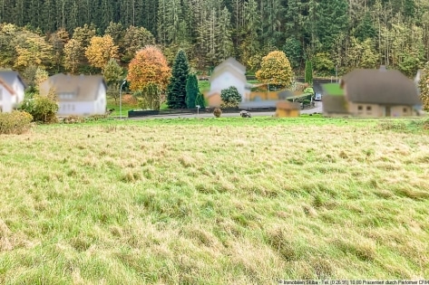 2 Baugrundst�cke zur Auswahl: S�dhanglage ohne Durchgangsverkehr mit Blick ins Gr�ne