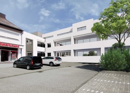 Angeboten wird diese neuwertige Eigentumswohnung in zeitgemer Architektur