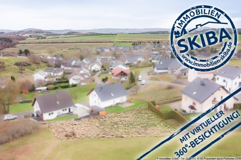 Baugrundst�ck am Ortsrand von Boos - Leben in der Vordereifel mit Aussicht ins Gr�ne