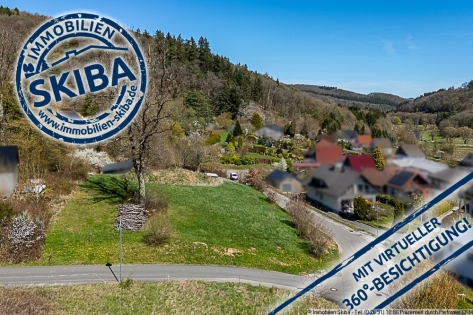 Eck-Baugrundst�ck mit Ausblick in Antweiler an der Ahr in der Eifel
