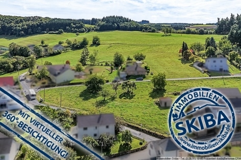 Eck-Baugrundstck mit Blick in die Eifel-Wlder: Leben in Wimbach bei Adenau