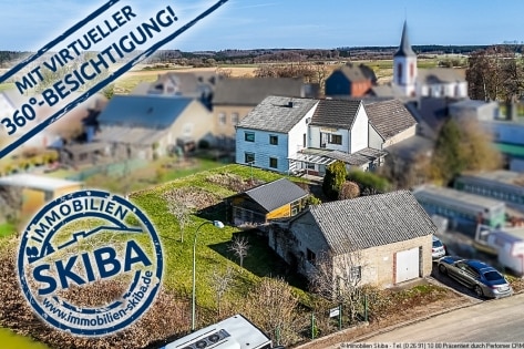 Eifler Bauernhaus mit Nebengeb�uden und gro�em Garten