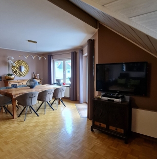 Eigentumswohnung in Sankt Sebastian,
3 Zimmer, gro�er Balkon, Carport und Stellplatz