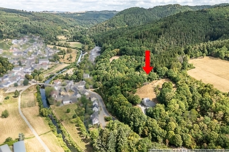 Idyllische Alleinlage: Wochenendhaus inmitten der Natur oberhalb von Antweiler/Ahr