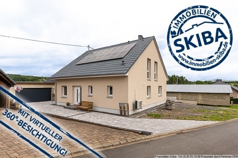 Junger Neubau aus 2023 mit Doppelgarage und groem Grundstck in Retterath/Vulkaneifel