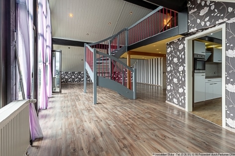 Mit Doppelgarage: Maisonette-Eigentumswohnung mit Panoramablick - N�he N�rburgring