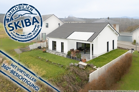 Neubau-Bungalow aus 2021 oberhalb von Adenau