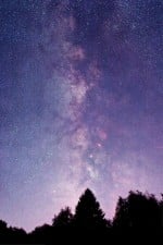 Sternenwanderung mit Halbmondaufgang (Astronomie)