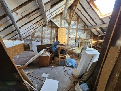 Teilrenoviertes Fachwerkhaus nach eigener Vorstellung zu verwirklichen