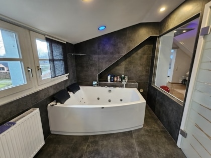 WOHNEN und ARBEITEN unter einem Dach! LUXUS-Fachwerkhaus in naturnaher Lage