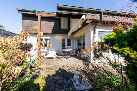 Wohnen auf einer Ebene in Rheinn�he - gepflegter Bungalow mit Garten in Unkel